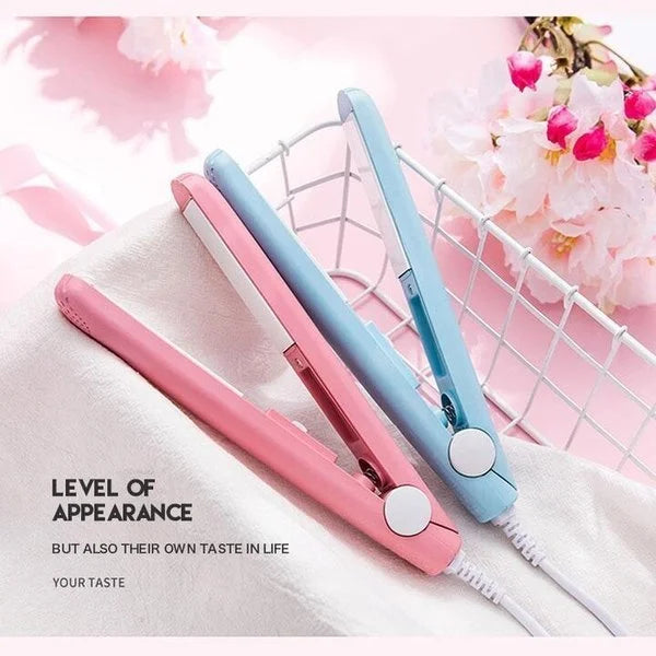 Mini fer à friser en céramique – Fer à friser automatique portable pour boucles rapides et sans effort