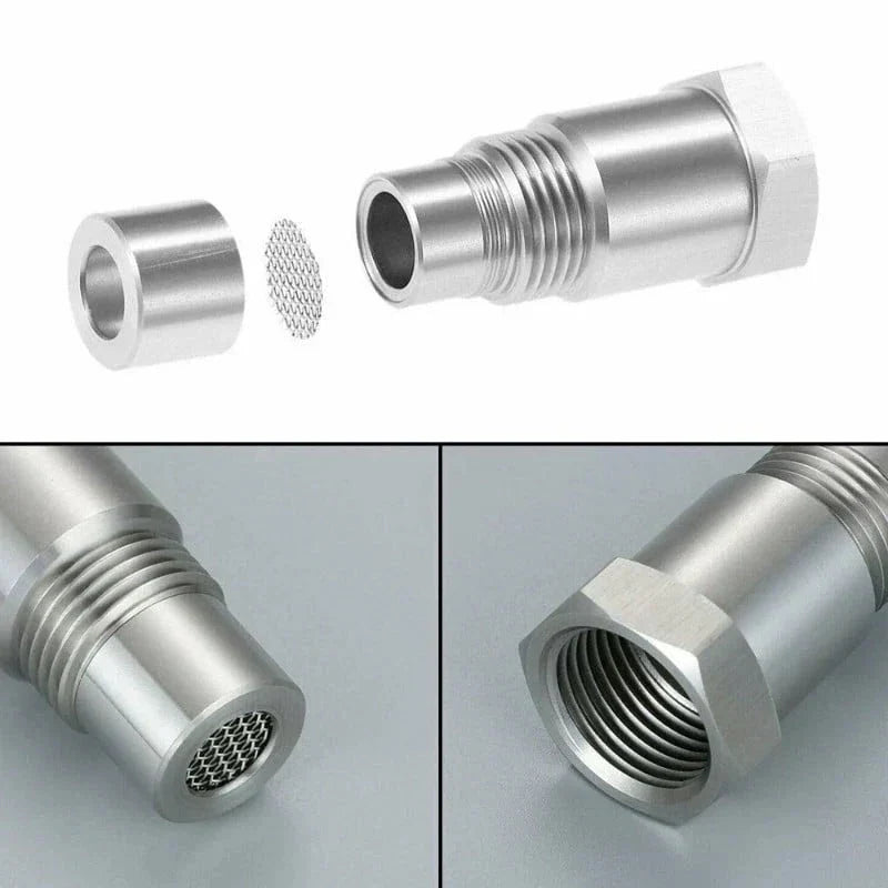 Car Oxygen O2 Sensor Adapter – CEL Fix & Check Engine Light Eliminator, M18*1.5 Thread