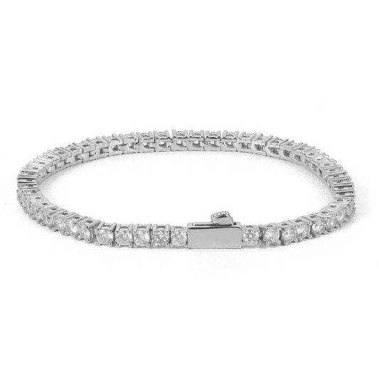 Tennis Bracelet White Gold 3mm
