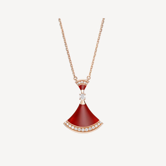 Divas’ Dream Necklace Red Agate
