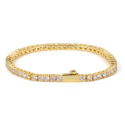 Tennis Bracelet Yellow Gold 3mm