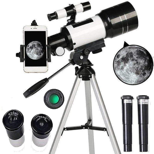 Telescopio Stellina HD de Zoom de Alta Potencia 150X con Trípode