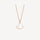 Divas’ Dream Necklace, 925 Silver, 18K Gold Plated