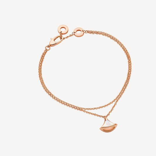 Divas' Dream Bracelet Rose Gold Mother of Pearl