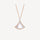 Divas’ Dream Necklace, 925 Silver, 18K Gold Plated, Mother of Pearl