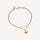 Divas' Dream Bracelet – 925 Silver, 18k Rose Gold Plated, Cubic Zircon Paved