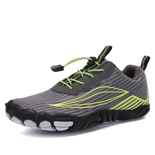 Zapatos descalzos ultraligeros grises para exteriores unisex