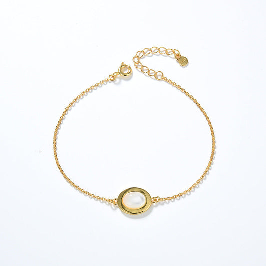 Moonstone Bracelet Gold