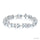 Hochkohlenstoff-Diamant-Armband – 925 Sterlingsilber