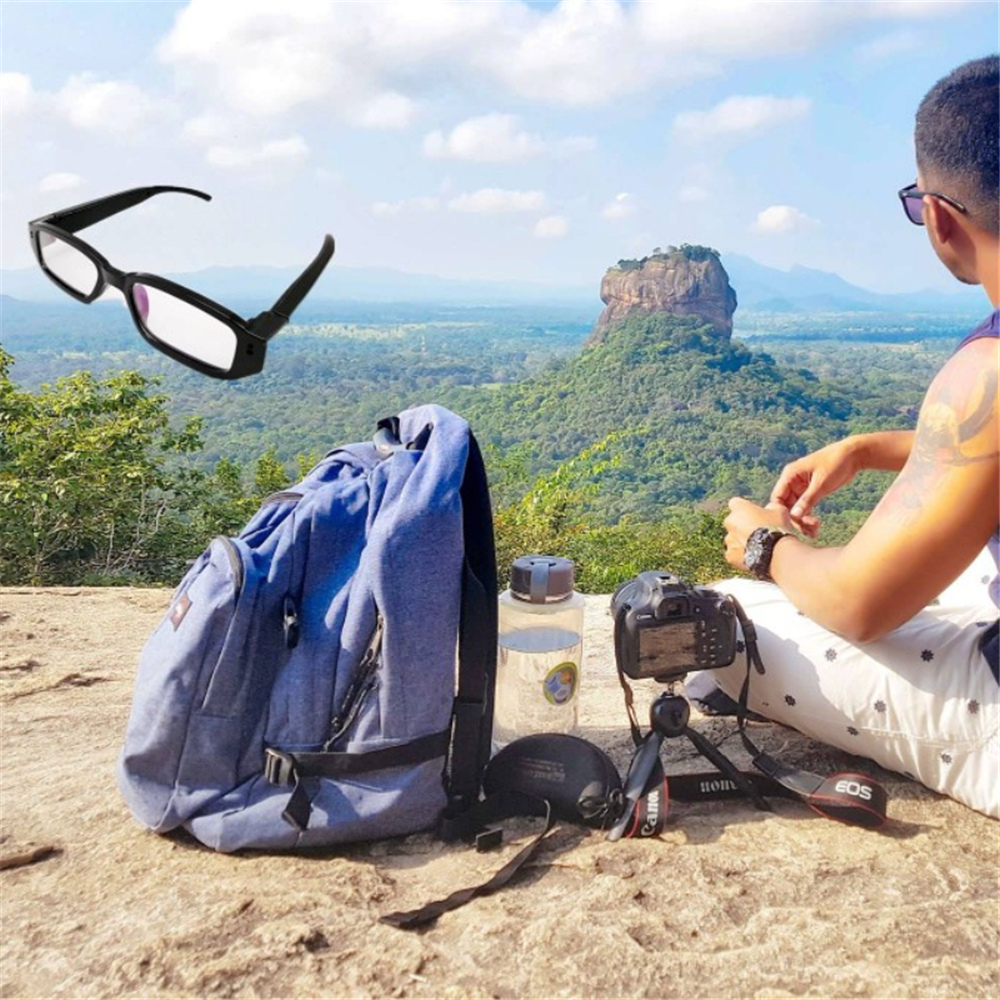 Clear View 4K Camera Glasses – Ultra HD Video Recording Surveillance Eyewear