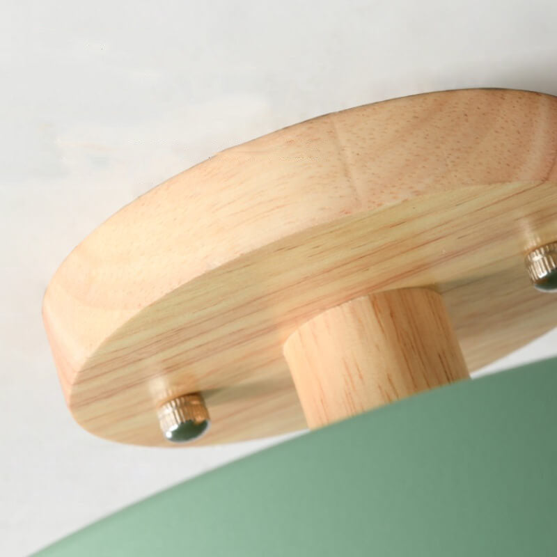 Lámpara de techo semiencastrada circular LED nórdica