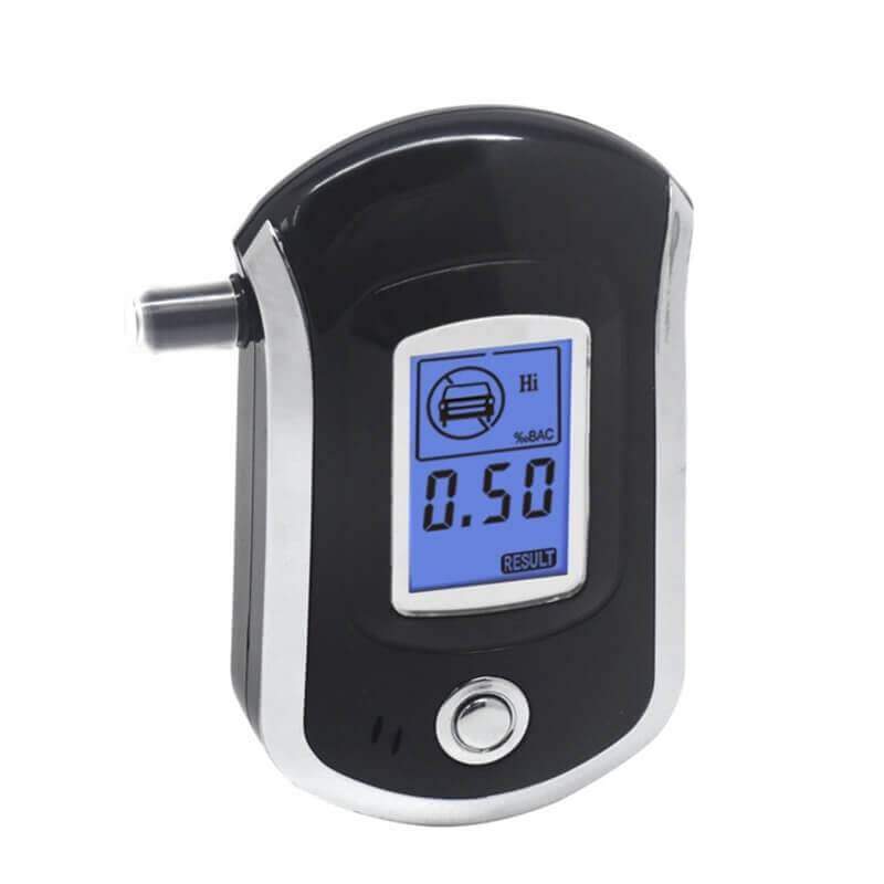 Police-Grade Professional Alcohol Tester Breathalyzer – High-Accuracy Fuel Cell Sensor & Digital LCD Display