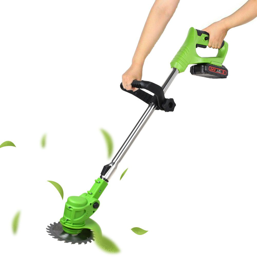 Cordless Strimmer with Carbon Steel Blades | Battery Powered | Ventayo