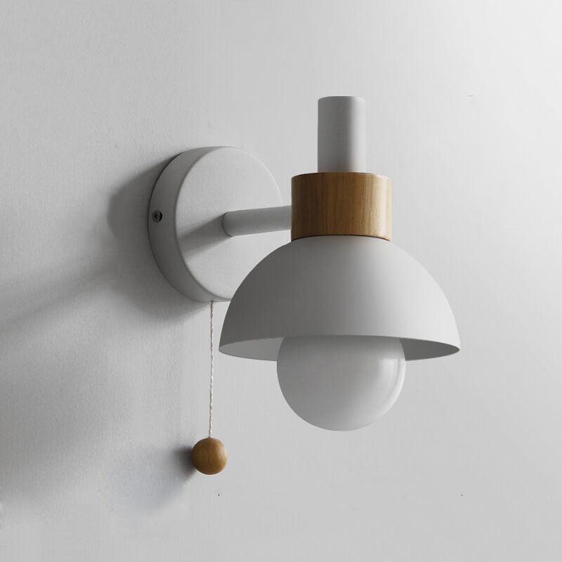 Aplique de pared ligero Nordic Macaron Globe