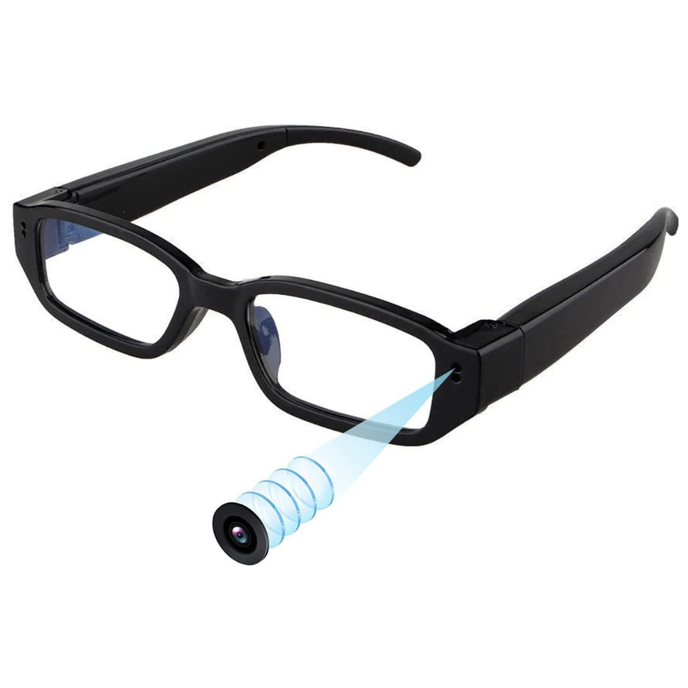 Clear View 4K Camera Glasses – Ultra HD Video Recording Surveillance Eyewear