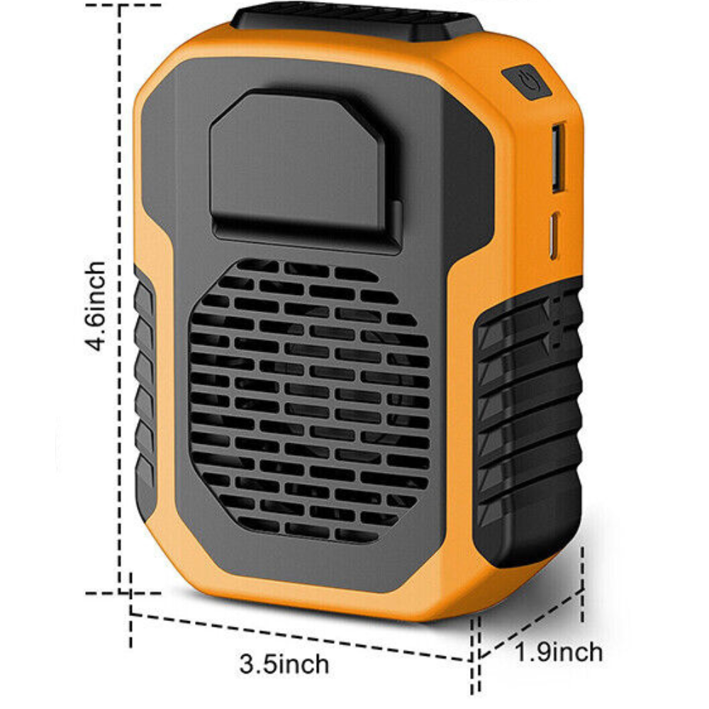 Rechargeable Portable Wireless Mini Waist Belt Fan