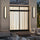 Lámpara de porche moderna rectangular impermeable con luz LED y aplique de pared