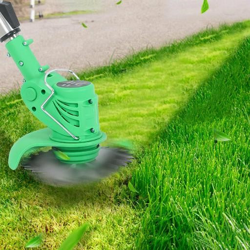 Powerful Electric Battery Operated Cordless Weed Eater - Grass Trimmer