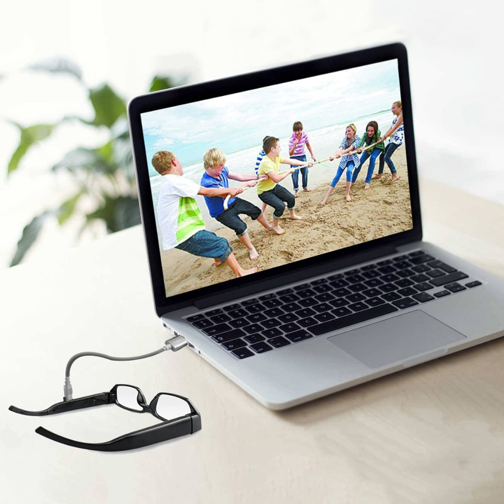 Clear View 4K Camera Glasses – Ultra HD Video Recording Surveillance Eyewear
