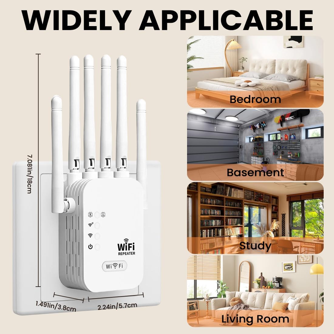 Ventayo – Outdoor WiFi Booster | Long-Range WiFi Extender with Weather-Resistant Design | Enhanced Signal for Seamless Streaming