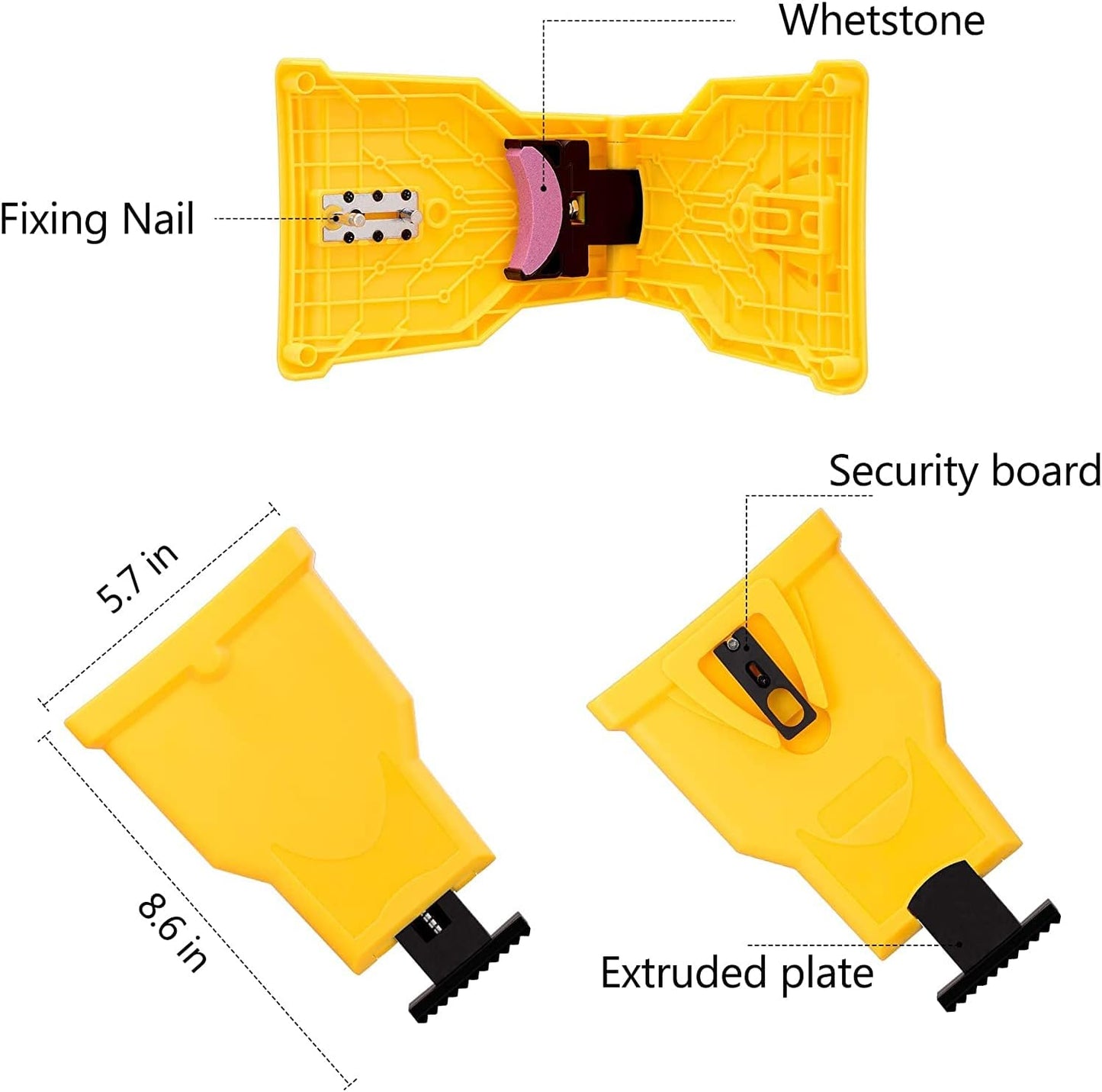 Chainsaw Teeth Sharpener – Fast & Portable Chain Blade Sharpening Tool Kit