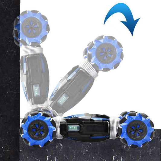Coche de acrobacias RC - Conduce el coche con la mano - Coche de acrobacias direccionable