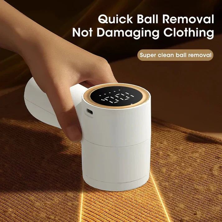 Electric Fabric Lint Remover – Rechargeable Fuzz Shaver for Clothes & Furniture