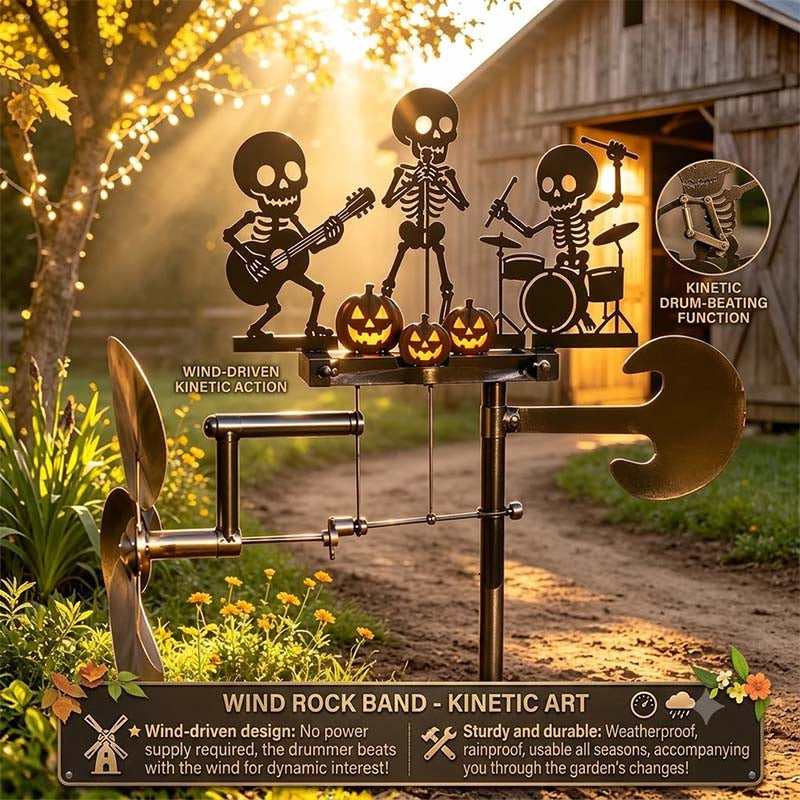 Ventayo – Handmade Kinetic Skeleton Wind Spinner