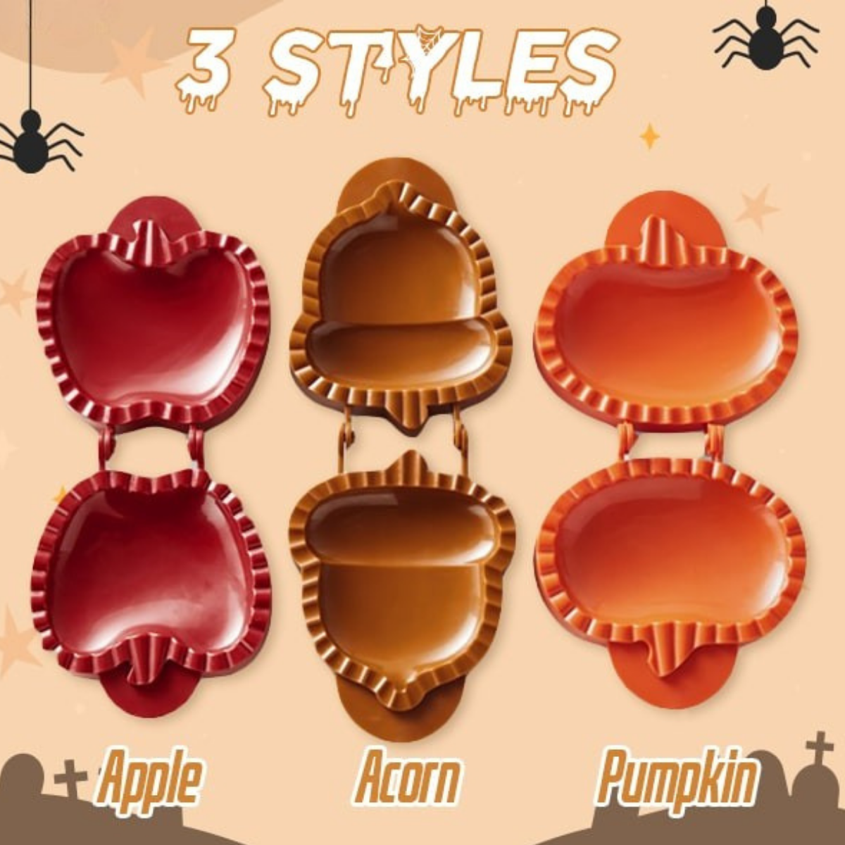Ventayo – Festive Pie Maker | Spooky-Shaped Baking Tool for Halloween Treats
