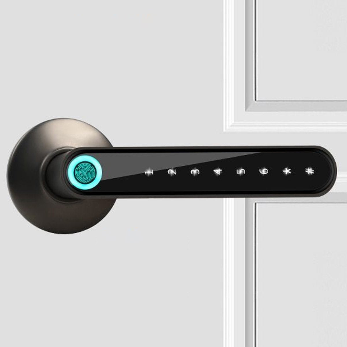 Serrure de porte intelligente à empreinte digitale