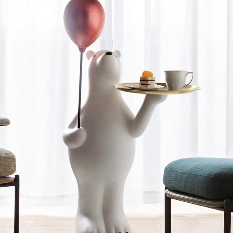 Bear Table Sculpture