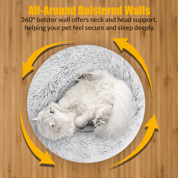 Plush Luxury Indoor Cat Bed – Cozy & Stylish Design