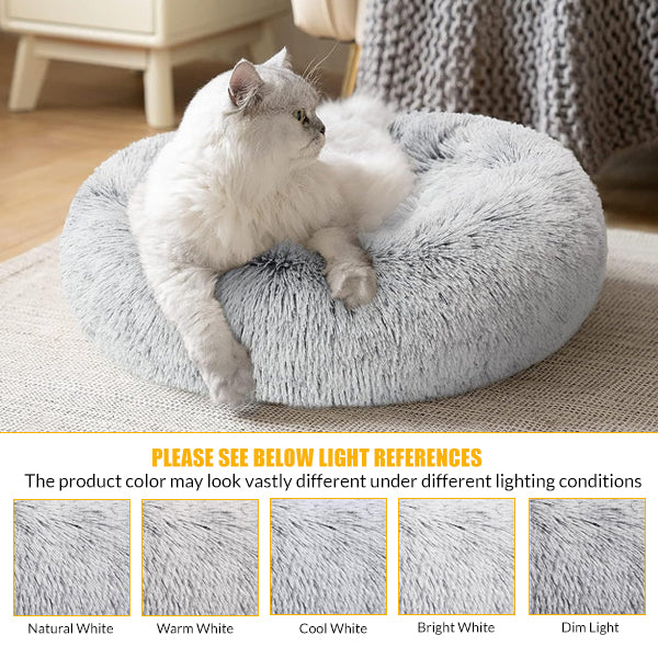 Plush Luxury Indoor Cat Bed – Cozy & Stylish Design