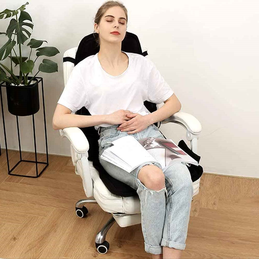 8 Mode Massage Chair Pad with Heated Back & Neck Cushion – Portable Massager for Car & Home