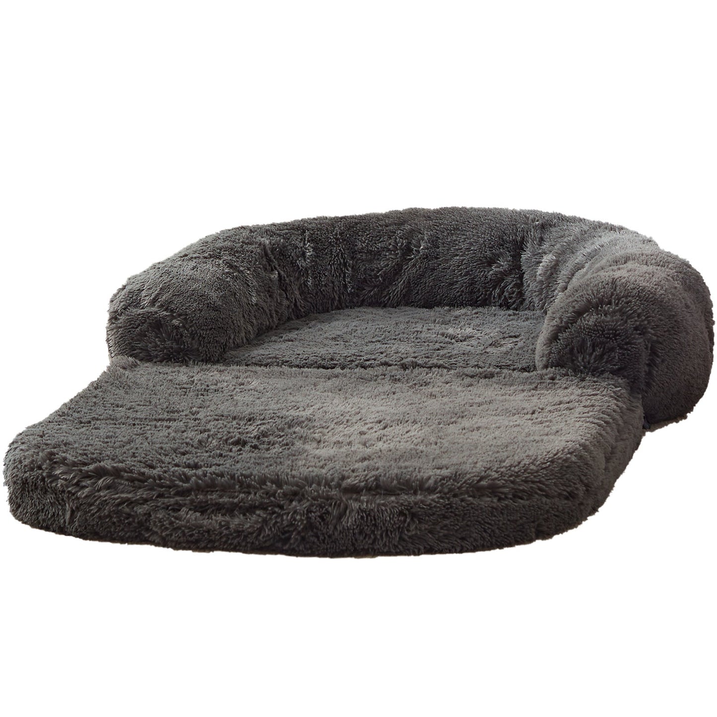 Luxury Removable & Washable Foldable Pet Sofa Bed – Large Size
