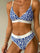 Ensemble de soutien-gorge sans couture Culotte taille basse Brassière léopard Ensemble de lingerie sexy