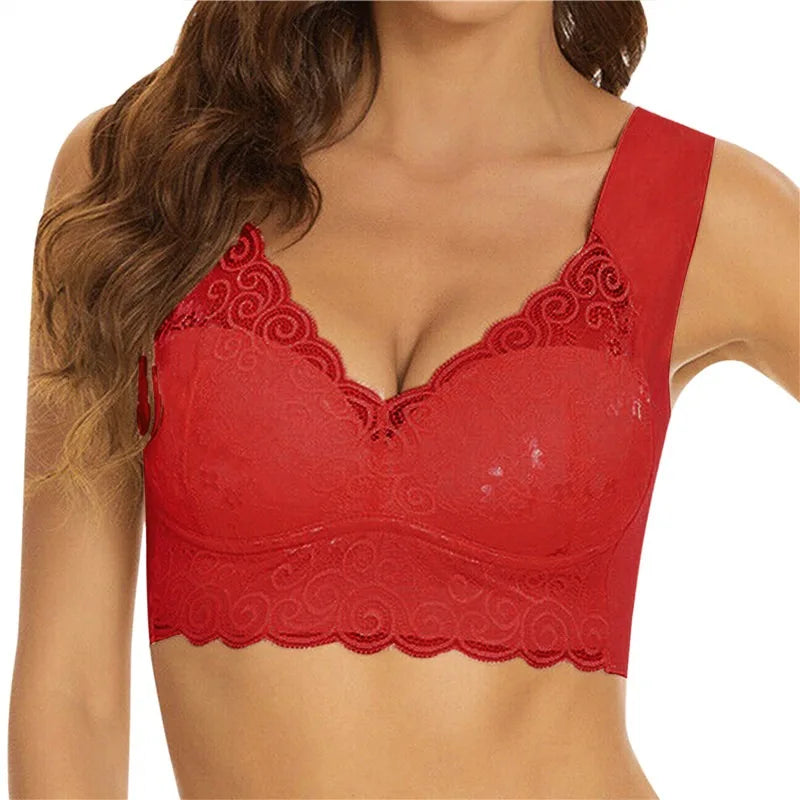 Large Size Underwear Gather Push Up Simple Lingerie