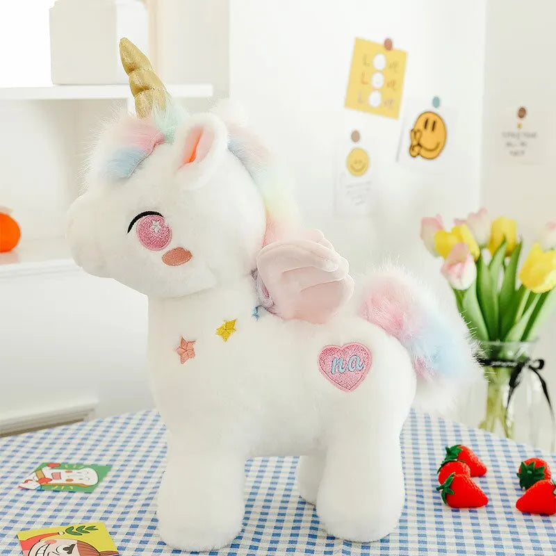 Poupée en peluche licorne fantastique 25CM