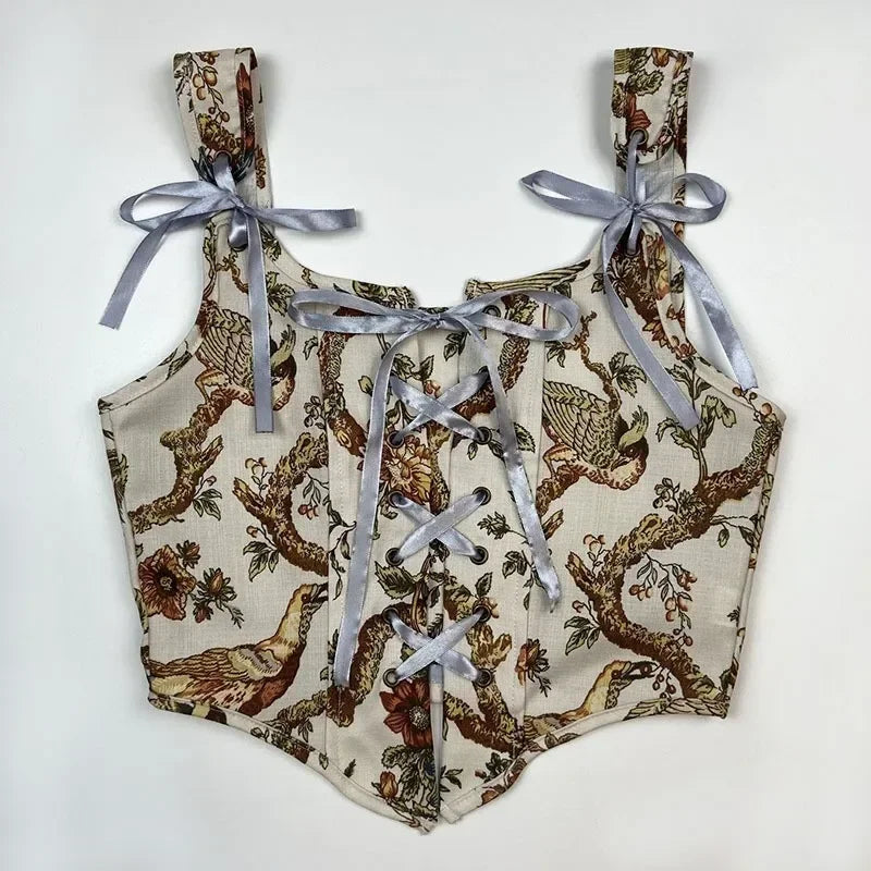 Noir Blossom Elegant Retro Lolita Corsets Collection: Captivating Vintage Beauty with Retro Style