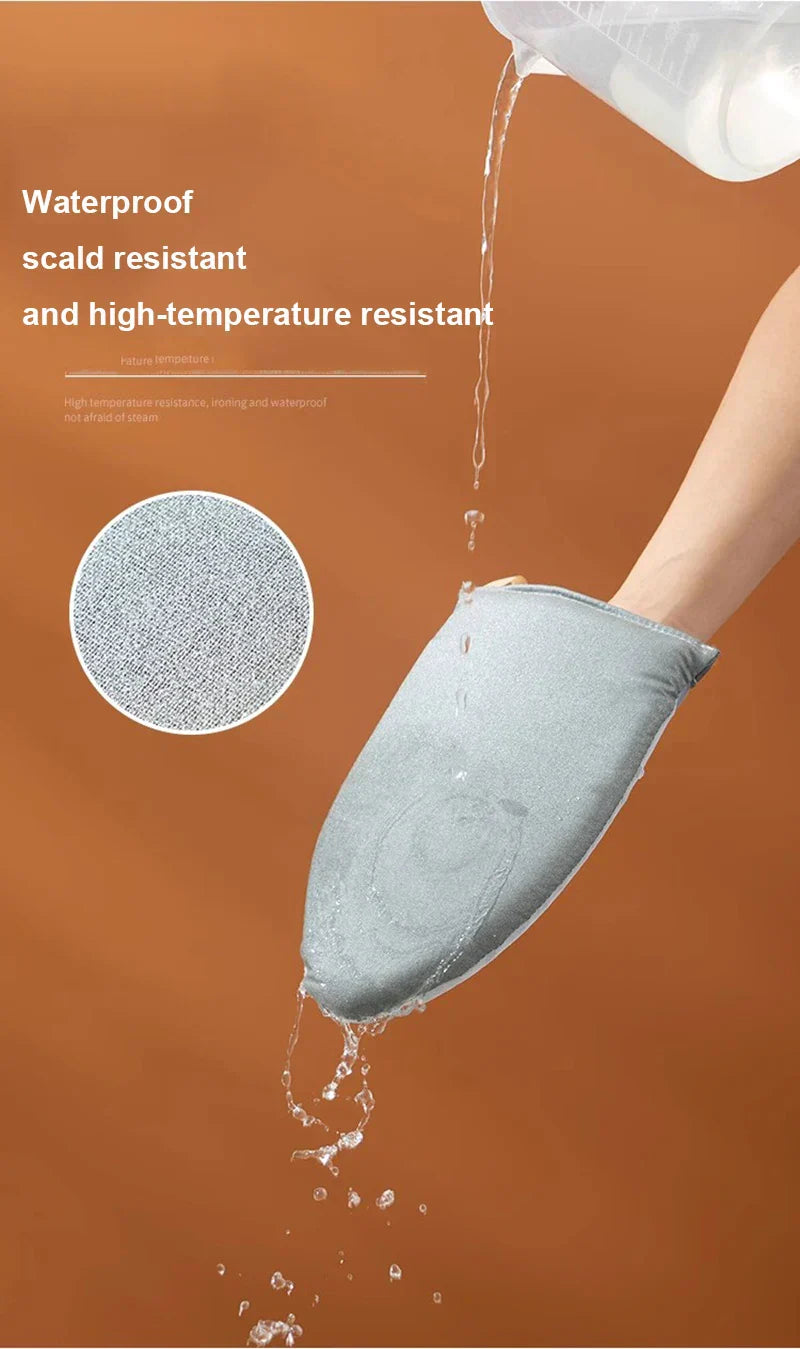 Mini Heat-Resistant Ironing Board & Anti-Scald Gloves