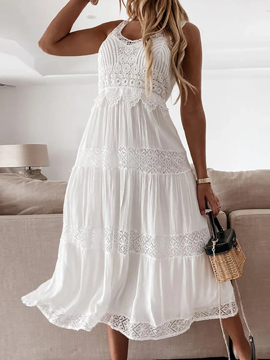 Trendy Casual Beachwear Cover-ups Outfits Hippie Chic Long Maxi Party Elegant Dresses