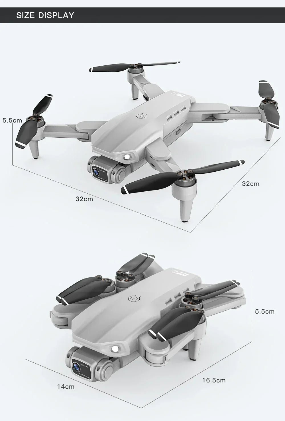 PRO GPS Camera Drone – 4K HD Aerial Photography