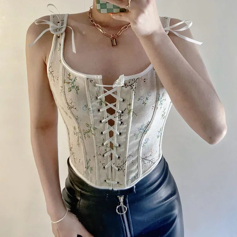 Noir Blossom Elegant Retro Lolita Corsets Collection: Captivating Vintage Beauty with Retro Style