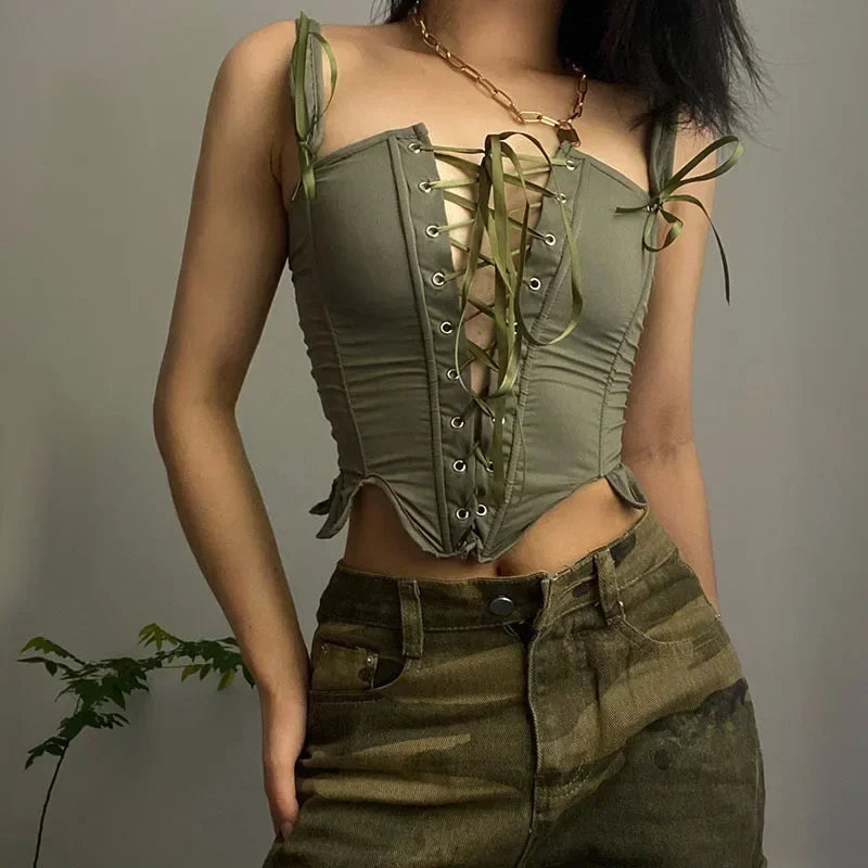 Noir Blossom Elegant Retro Lolita Corsets Collection: Captivating Vintage Beauty with Retro Style