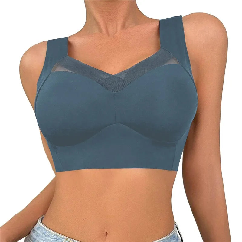 Large Size Underwear Gather Push Up Simple Lingerie