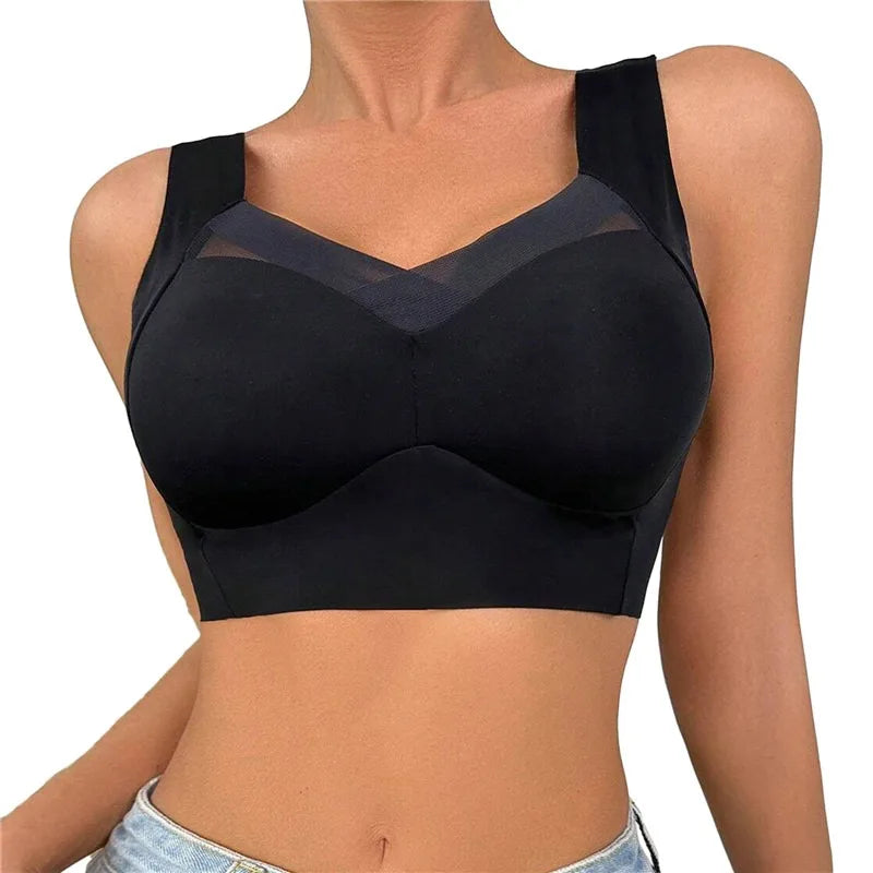 Large Size Underwear Gather Push Up Simple Lingerie