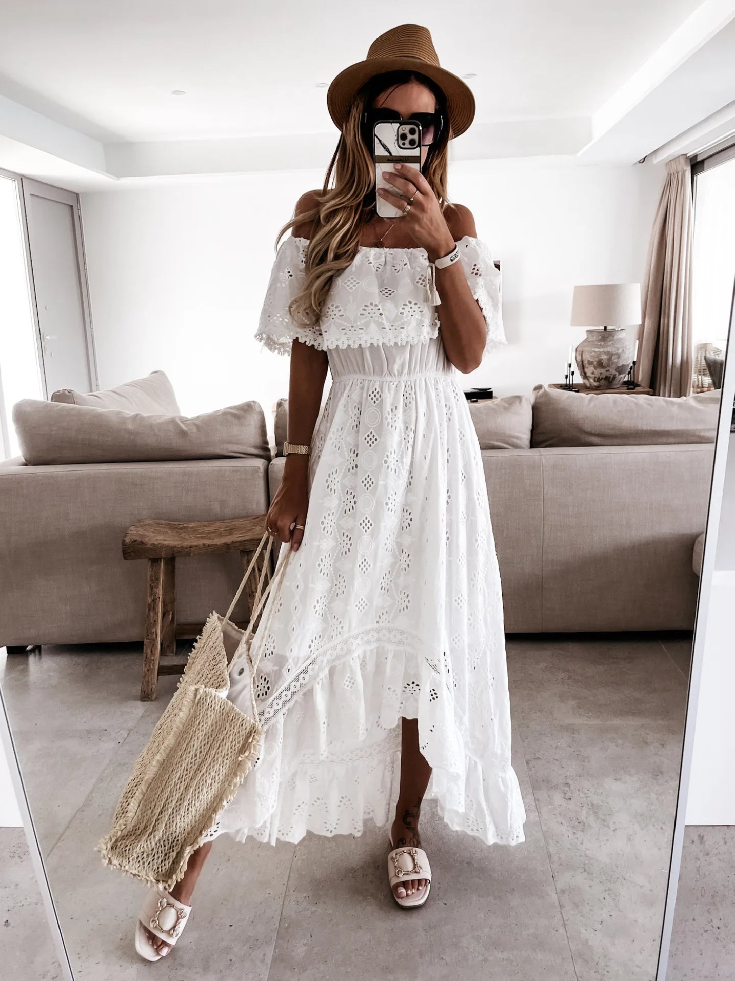 Trendy Casual Beachwear Cover-ups Outfits Hippie Chic Long Maxi Party Elegant Dresses