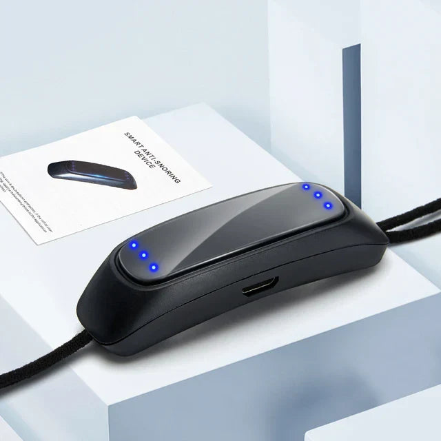 Dispositif intelligent de sangle de menton anti-ronflement pour raffermissement musculaire Tens