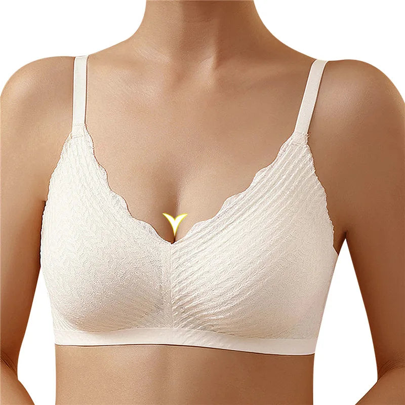 Large Size Underwear Gather Push Up Simple Lingerie