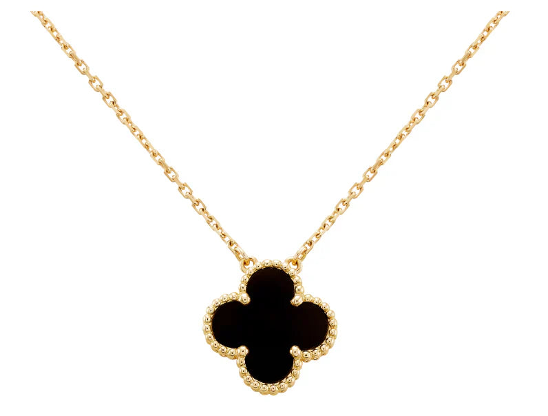 925 Sterling Silver Clover Necklace